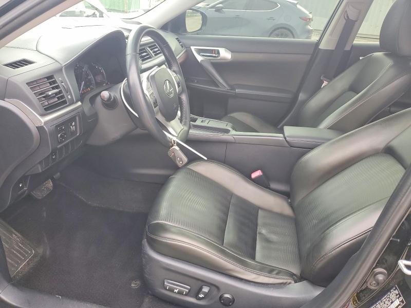 2012 Lexus Ct VIN JTHKD5BH9C2109285 COPART salvage auction — FRONT END, ID - SALVAGE CERTIFICATE OF TITLE, sold $1,600 on 2026-07-28 (photo 7)