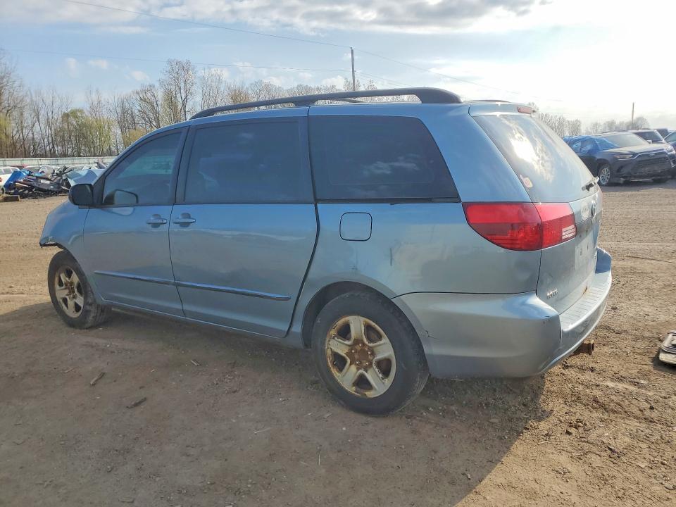 2005 Toyota Sienna VIN 5TDZA23C25S384566 COPART salvage auction — FRONT END, Mi - Certificate Of Title, sold $550 on 2026-07-22 (photo 2)
