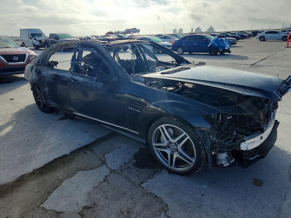 2012 Mercedes-benz S class VIN WDDNG7EB3CA458320 COPART salvage auction — BURN, LA - CERTIFICATE OF DESTRUCTION, sold $3,750 on 2026-07-22 (photo 4)