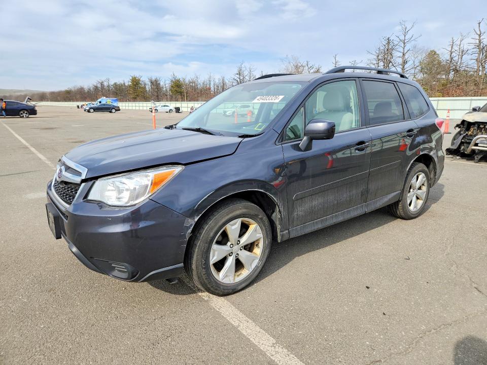 2015 Subaru Forester VIN JF2SJADC4FH836471 COPART salvage auction — SIDE, Id - Salvage Certificate Of Title, sold $775 on 2026-07-20 (photo 1)