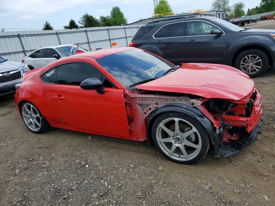 2023 Toyota Gr 86 VIN JF1ZNBE19P9760915 COPART salvage auction — FRONT END, Md - Cert Of Salvage > 75% Damage, sold $1,000 on 2026-07-27 (photo 4)