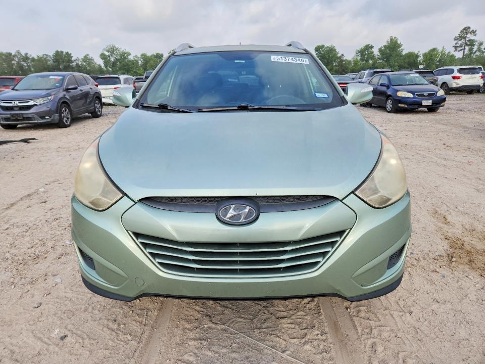 2012 Hyundai Tucson VIN KM8JU3AC8CU424411 COPART salvage auction — REAR END, TX, sold $1,750 on 2026-07-17 (photo 5)
