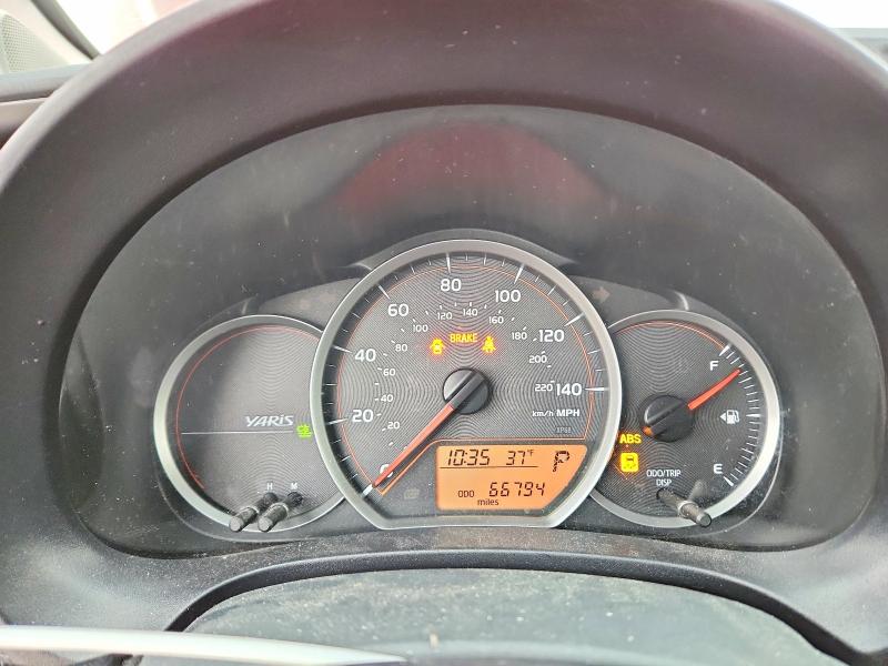 2014 Toyota Yaris VIN JTDKTUD31ED581620 COPART salvage auction — SIDE, Id - Salvage Certificate Of Title, sold $3,250 on 2026-07-02 (photo 9)