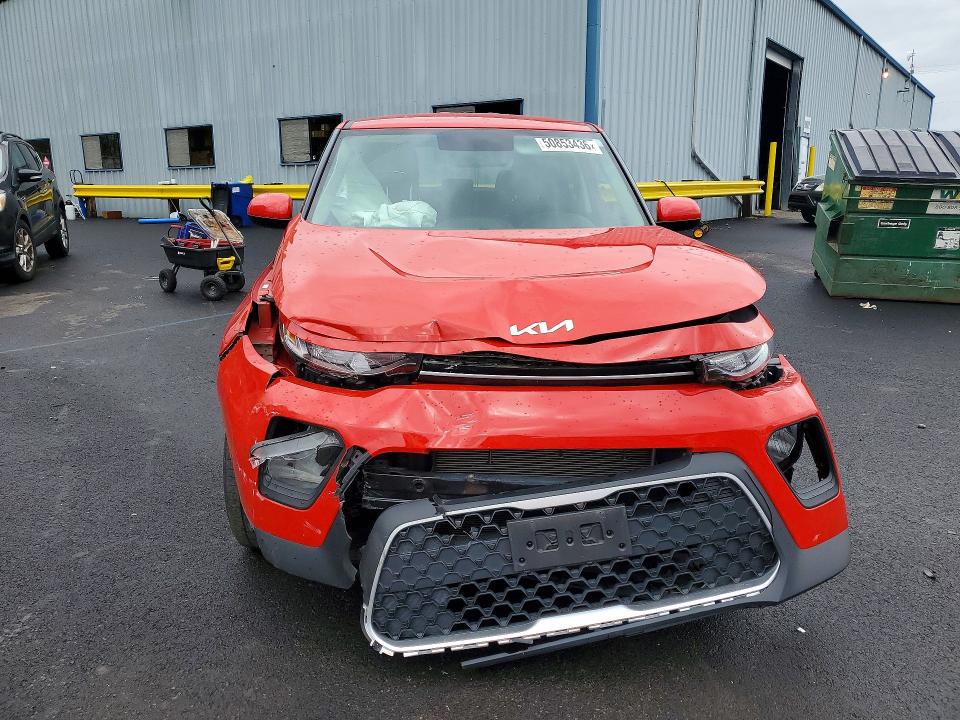 2022 Kia Soul VIN KNDJ23AU1N7183084 COPART salvage auction — FRONT END, Or - Salvage Title Certificate, sold $2,550 on 2026-07-08 (photo 5)