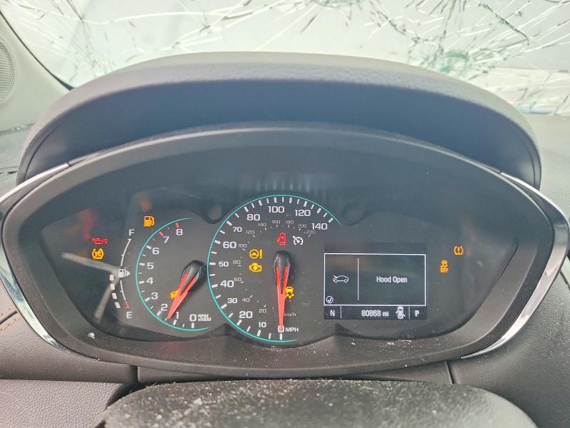 2020 Chevrolet Trax VIN KL7CJKSB6LB313676 COPART salvage auction — HAIL, Il - Salvage Certificate, sold $1,400 on 2026-07-10 (photo 9)