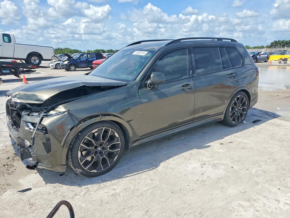 2025 BMW X7 VIN 5UX23EM04S9Y67938 COPART salvage auction — FRONT END, FL, sold $1,100 on 2026-07-29 (photo 1)