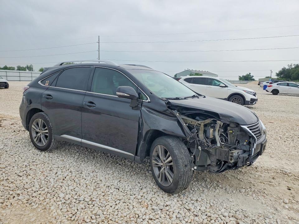 2015 Lexus Rx VIN 2T2ZK1BA6FC203918 COPART salvage auction — UNDERCARRIAGE, Tx - Salvage Vehicle Title, sold $7,800 on 2026-07-09 (photo 4)