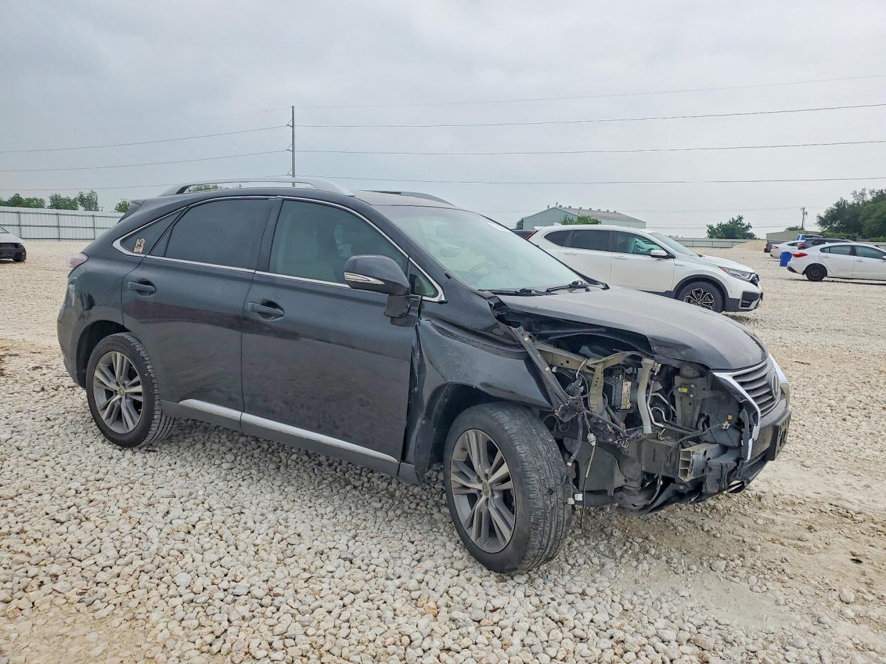 2015 Lexus RX 350 VIN 2T2ZK1BA6FC203918 COPART salvage auction — Undercarriage, TX - SALVAGE VEHICLE TITLE (P), sold $7,800 on 2026-07-09 (photo 4)
