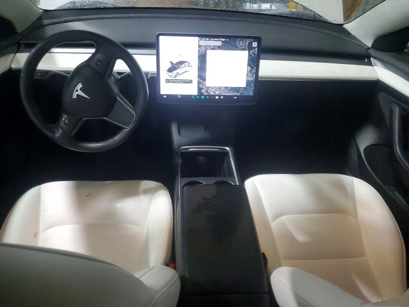 2021 Tesla Model 3 VIN 5YJ3E1EA2MF084979 COPART salvage auction — REAR END, Ga - Cert Of Title-Salvage, sold $13,200 on 2026-07-10 (photo 8)