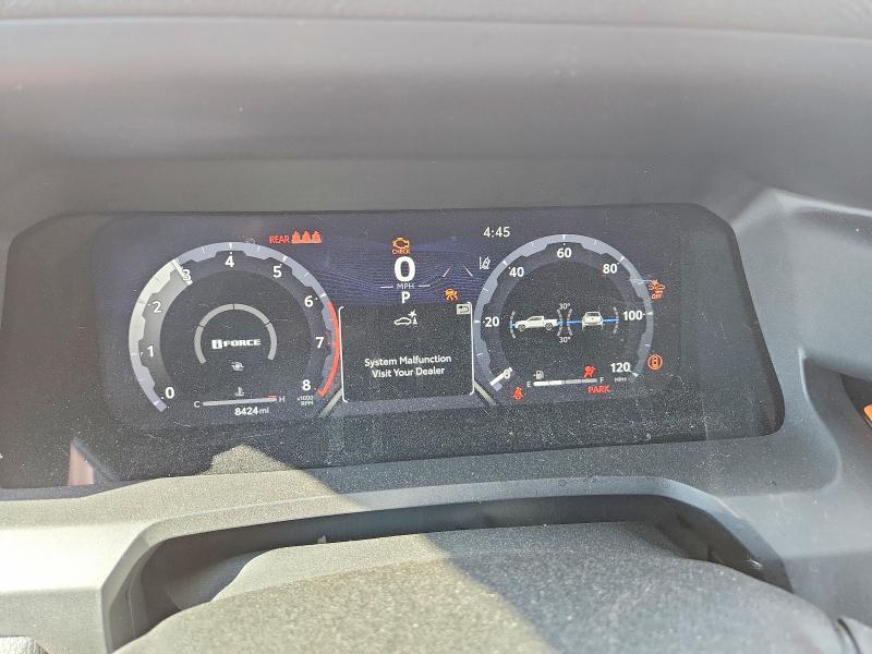 2025 Toyota Tacoma VIN 3TMLB5JN9SM194946 COPART salvage auction — FRONT END, Ut - Salvage Certificate, sold $24,100 on 2026-07-31 (photo 9)