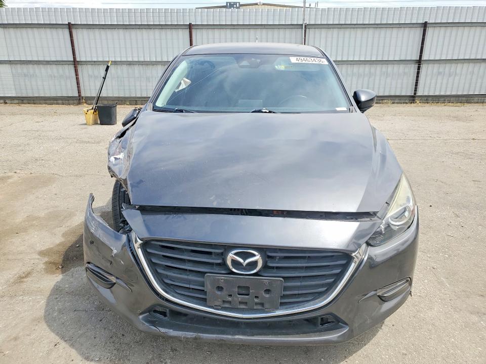 2017 Mazda 3 VIN 3MZBN1L75HM150894 COPART salvage auction — FRONT END, Ca - Salvage Certificate, sold $675 on 2026-07-10 (photo 5)