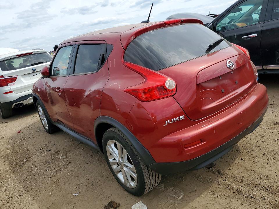 2013 Nissan Juke VIN JN8AF5MV7DT227247 COPART salvage auction — FRONT END, Il - Salvage Certificate, sold $450 on 2026-07-14 (photo 2)