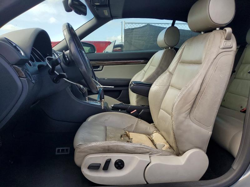 2008 Audi S4 VIN WUARL48H08K900156 COPART salvage auction — REAR END, Fl - Cert Of Title Slvg Rebuildable, sold $375 on 2026-07-23 (photo 7)