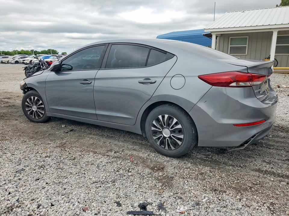 2018 Hyundai Elantra VIN KMHD74LFXJU594879 COPART salvage auction — HAIL, Ar - Cert Of Title-Salvage, sold $1,400 on 2026-07-27 (photo 2)