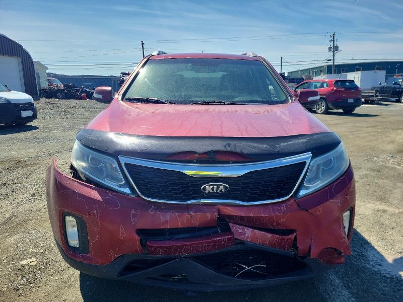 2015 Kia Sorento VIN 5XYKTCA68FG595672 COPART salvage auction — FRONT END, Ns - Cert Of Registration, sold $400 on 2026-07-16 (photo 5)