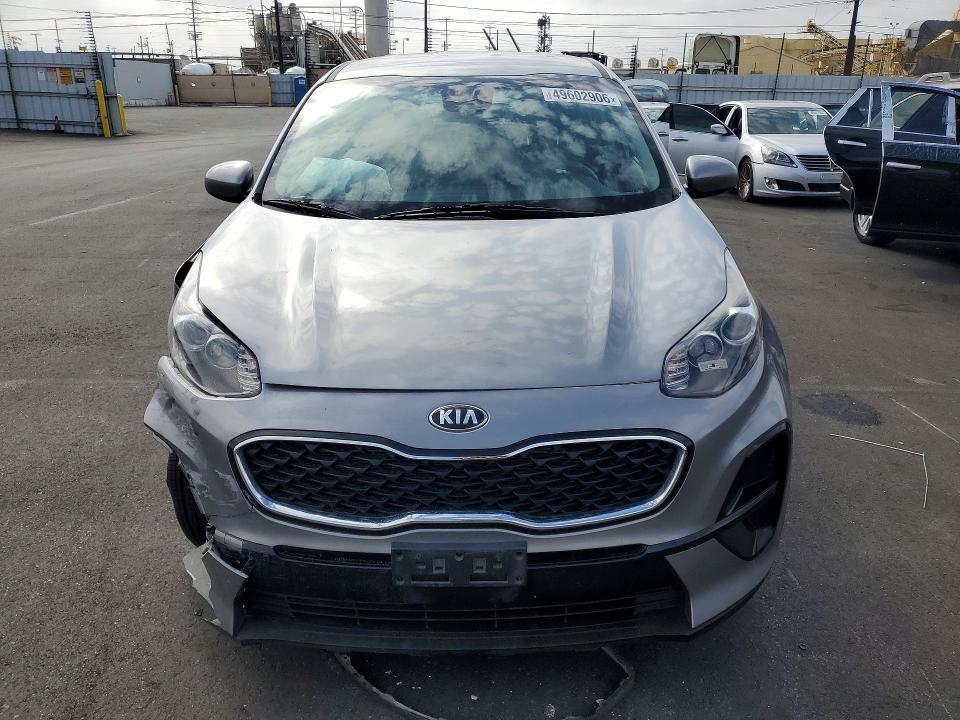 2021 Kia Sportage VIN KNDPM3AC2M7896005 COPART salvage auction — FRONT END, Ca - Salvage Certificate, sold $3,900 on 2026-07-09 (photo 5)