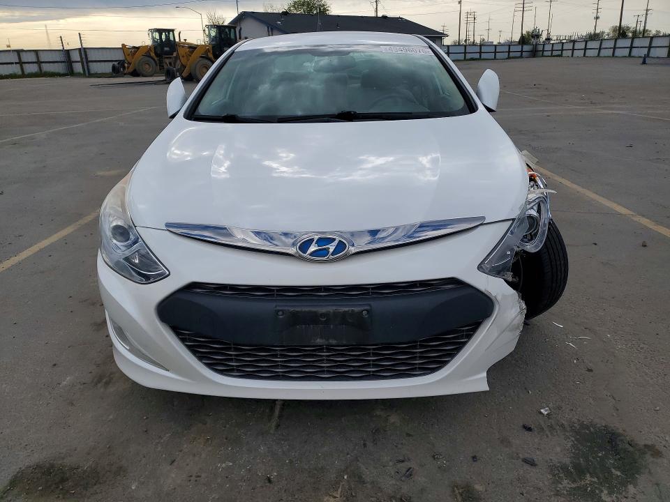 2015 Hyundai Sonata VIN KMHEC4A42FA136988 COPART salvage auction — FRONT END, ID - SALVAGE CERTIFICATE OF TITLE, sold $1,900 on 2026-07-09 (photo 5)