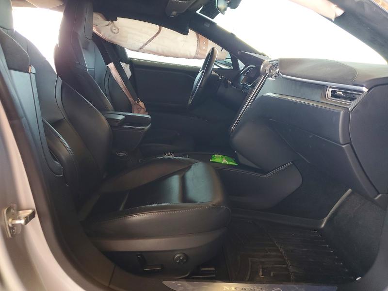 2016 Tesla Model s VIN 5YJSA1E24GF176745 COPART salvage auction — SIDE, Salvage Title, sold $4,400 on 2026-07-16 (photo 7)