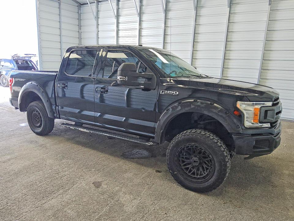 2018 Ford F-150 lightning VIN 1FTEW1CP3JFB51609 COPART salvage auction — MINOR DENT/SCRATCHES, FL - CERTIFICATE OF TITLE, sold $10,100 on 2026-07-09 (photo 4)