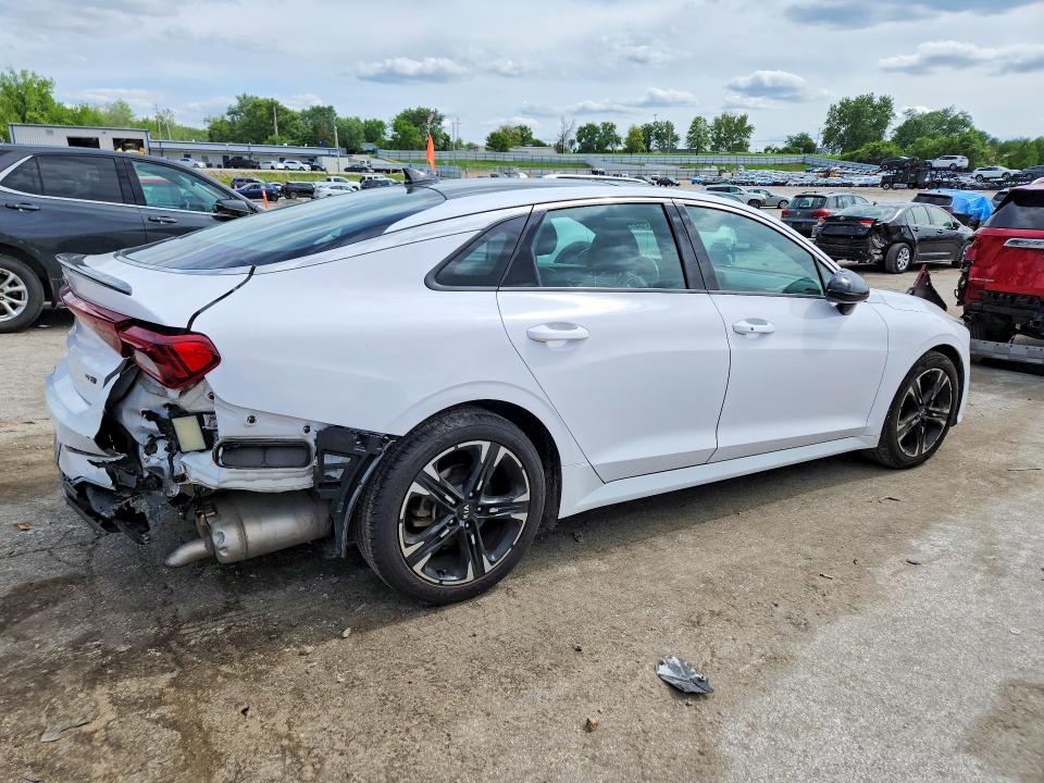 2021 Kia K5 VIN 5XXG64J2XMG076320 COPART salvage auction — REAR END, Mo - Salvage Certificate Of Title, sold $8,700 on 2026-07-24 (photo 3)