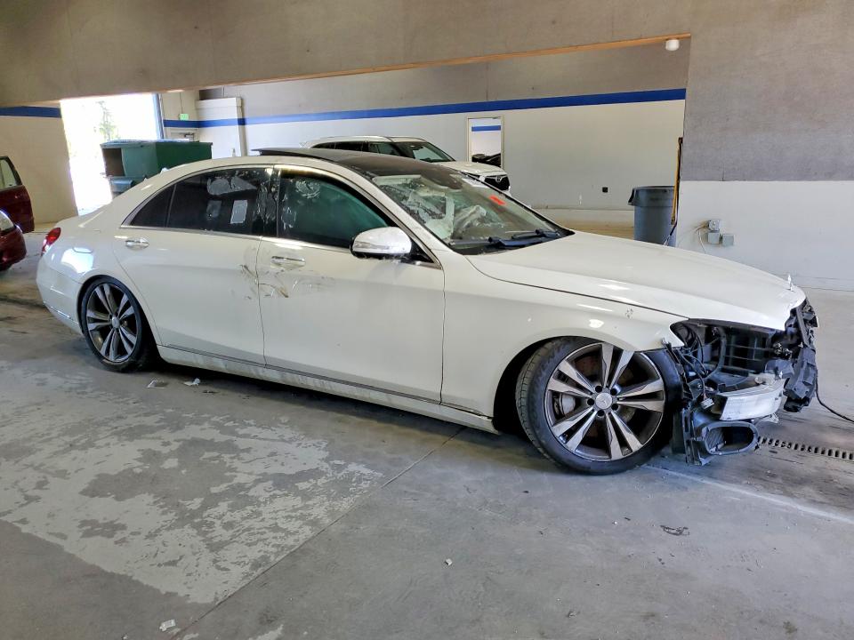 2016 Mercedes-benz S-klasse VIN WDDUG8FB1GA263368 COPART salvage auction — FRONT END, Va - Certificate Of Title, sold $4,750 on 2026-07-10 (photo 4)