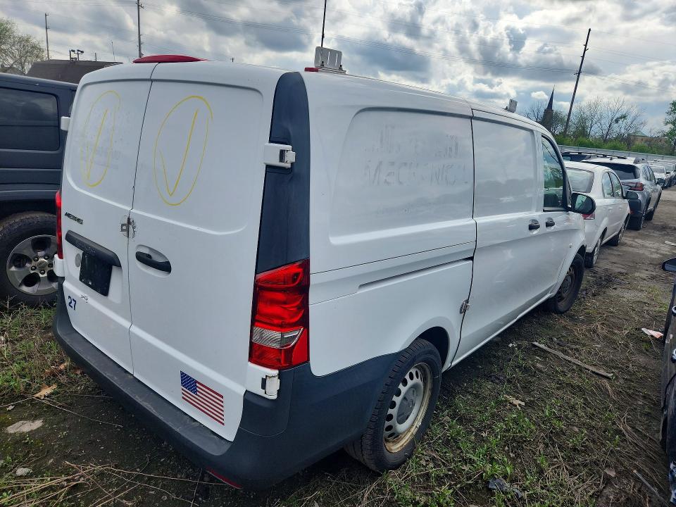 2017 Mercedes-benz Metris VIN WD3PG2EA7H3208162 COPART salvage auction — FRONT END, NJ - CERTIFICATE OF TITLE, sold $400 on 2026-07-27 (photo 3)