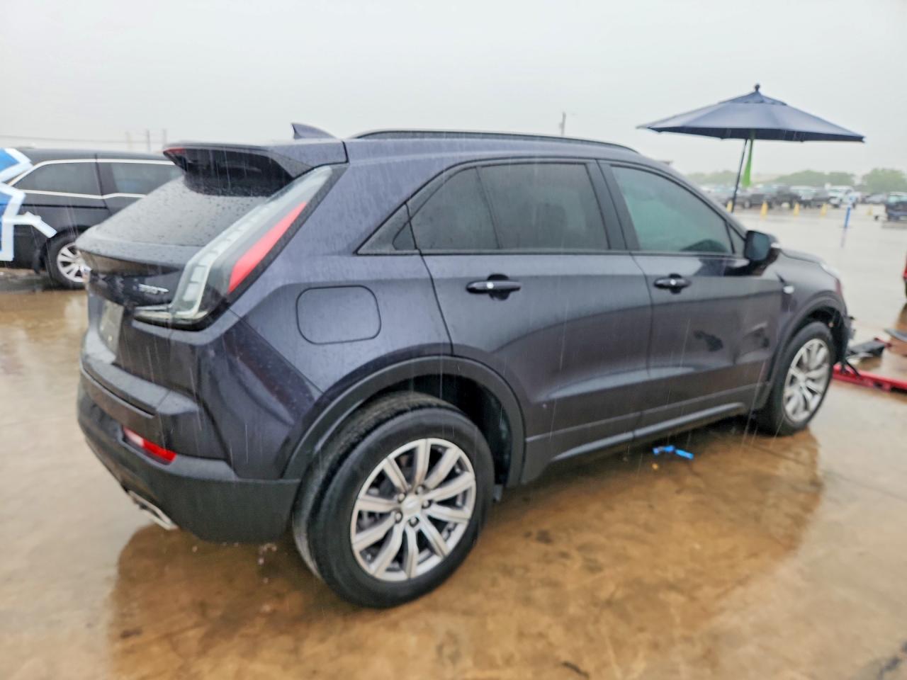 2022 Cadillac XT4 VIN 1GYFZER43NF122966 COPART salvage auction — Front End, TX - CERTIFICATE OF TITLE, sold $6,100 on 2026-07-09 (photo 3)