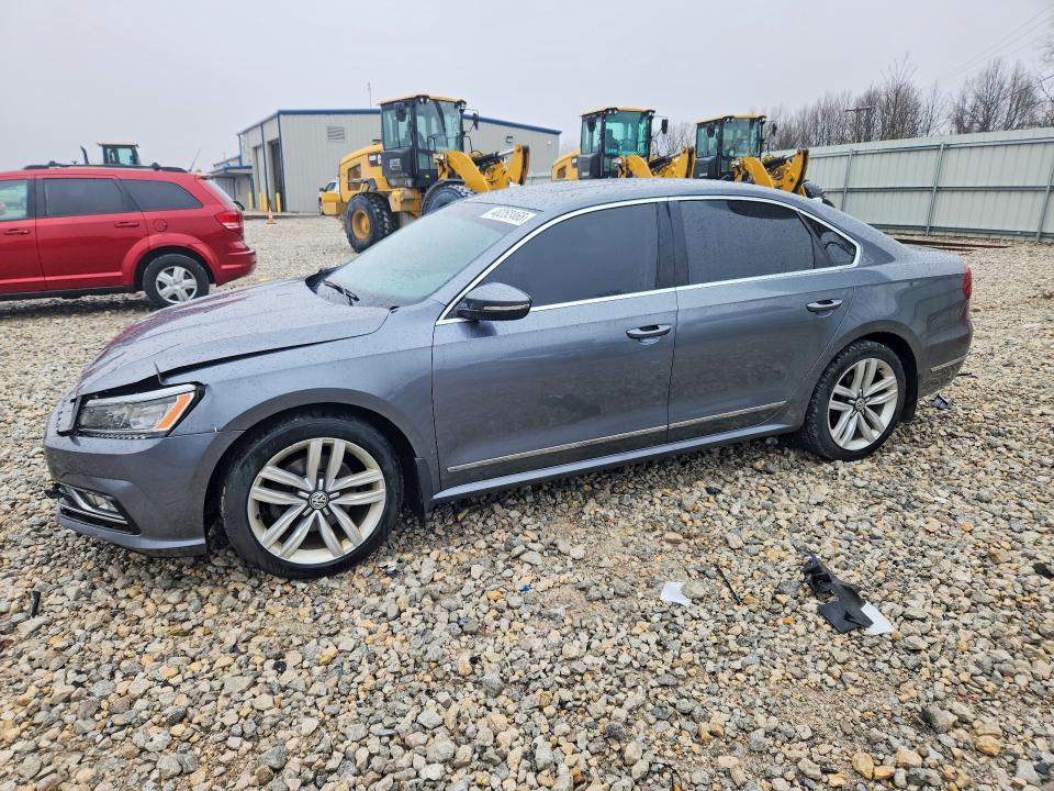 2017 Volkswagen VIN 1VWGT7A30HC030730 COPART salvage auction — FRONT END, Mi - Certificate Of Title, sold $2,350 on 2026-07-02 (photo 1)