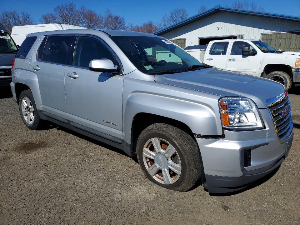 2016 Gmc Terrain VIN 2GKFLSEK0G6127909 COPART salvage auction — FRONT END, Ma - Certificate Of Title, sold $2,000 on 2026-07-21 (photo 4)