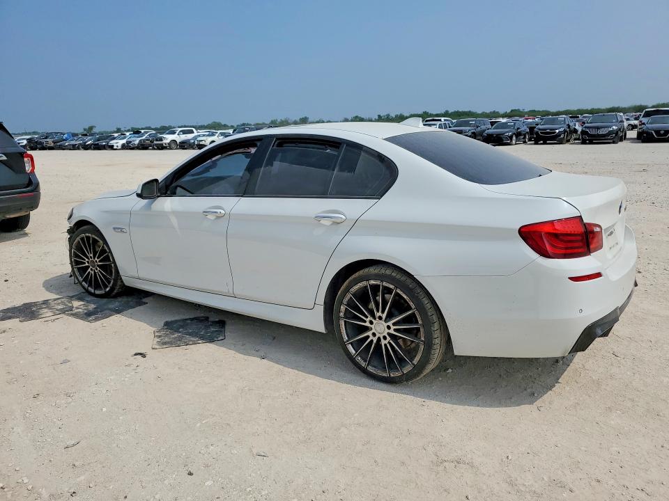 2011 BMW 5 series VIN WBAFR7C52BC803570 COPART salvage auction — FRONT END, Tx - Salvage Vehicle Title, sold $375 on 2026-07-02 (photo 2)