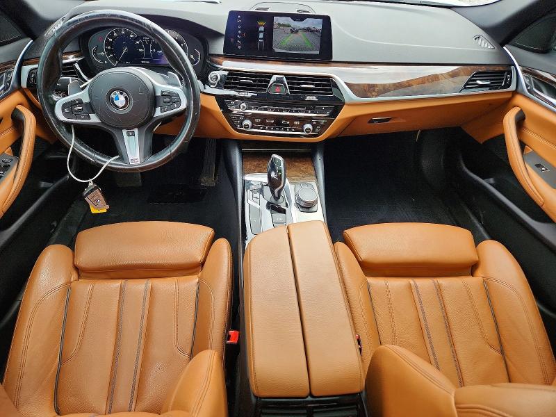 2018 BMW 5er VIN WBAJA7C59JWA71228 COPART salvage auction — FRONT END, Il - Salvage Certificate, sold $9,500 on 2026-07-06 (photo 8)