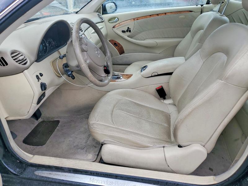2004 Mercedes-benz Clk-class VIN WDBTJ65J54F072232 COPART salvage auction — SIDE, CA - SALVAGE CERTIFICATE, sold $400 on 2026-07-08 (photo 7)