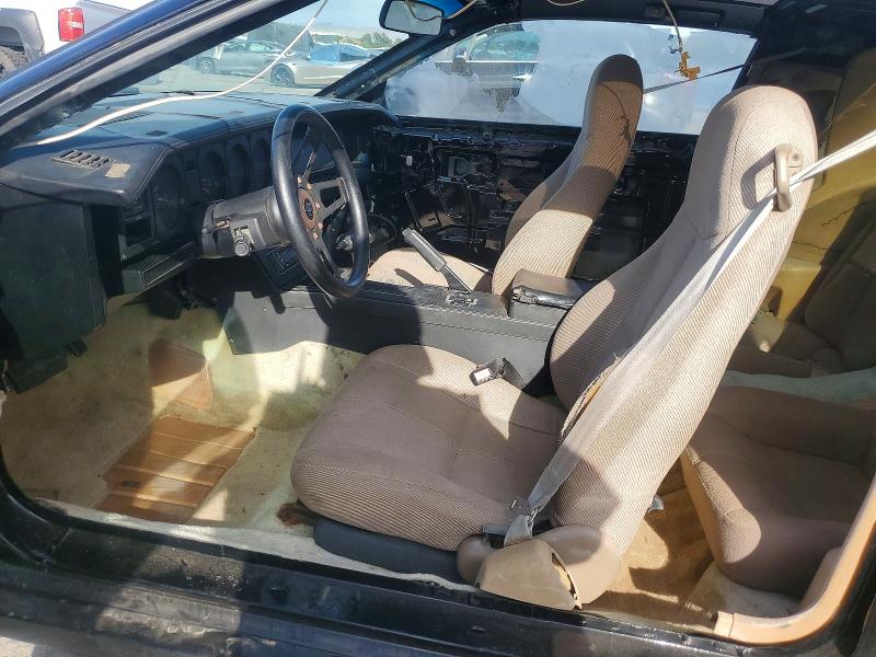 1984 Pontiac Firebird VIN 1G2AW87G5EL263955 COPART salvage auction — VANDALISM, Ca - Certificate Of Title, sold $850 on 2026-07-07 (photo 7)