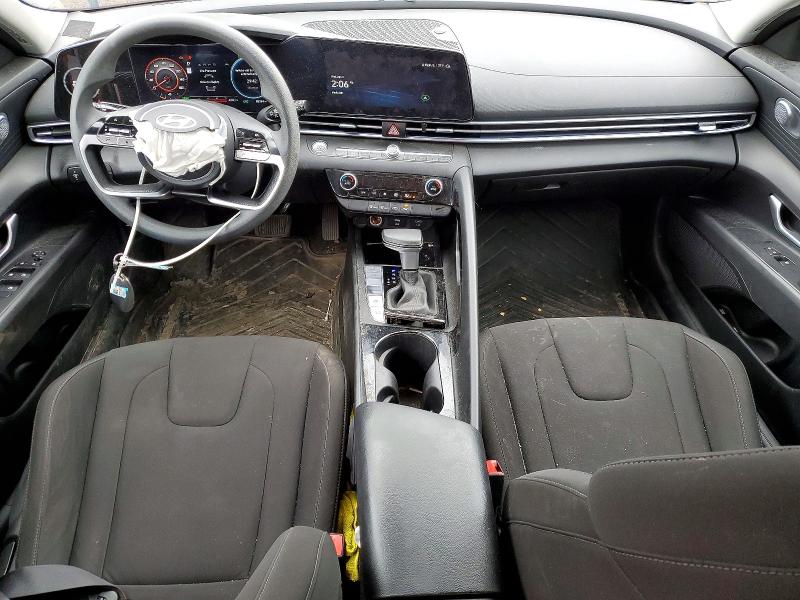 2024 Hyundai Elantra VIN KMHLM4DJ7RU114039 COPART salvage auction — FRONT END, Il - Salvage Certificate, sold $5,500 on 2026-07-28 (photo 8)