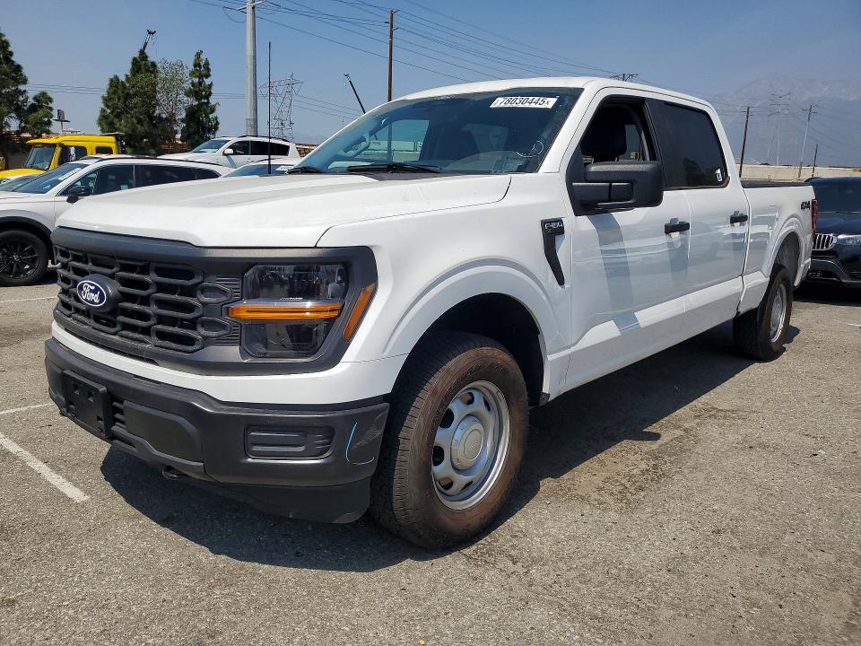 2025 Ford F-150 VIN 1FTFW1L52SKD62263 — COPART salvage auction photo