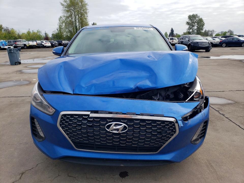 2018 Hyundai Elantra VIN KMHH35LE0JU015179 COPART salvage auction — FRONT END, Id - Salvage Certificate Of Title, sold $2,350 on 2026-07-06 (photo 5)