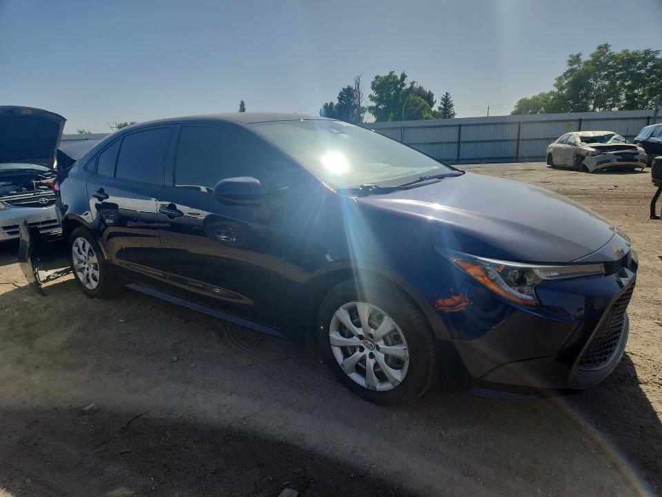 2020 Toyota Corolla VIN JTDEPRAEXLJ102162 COPART salvage auction — REAR END, Salvage Title, sold $250 on 2026-07-24 (photo 4)