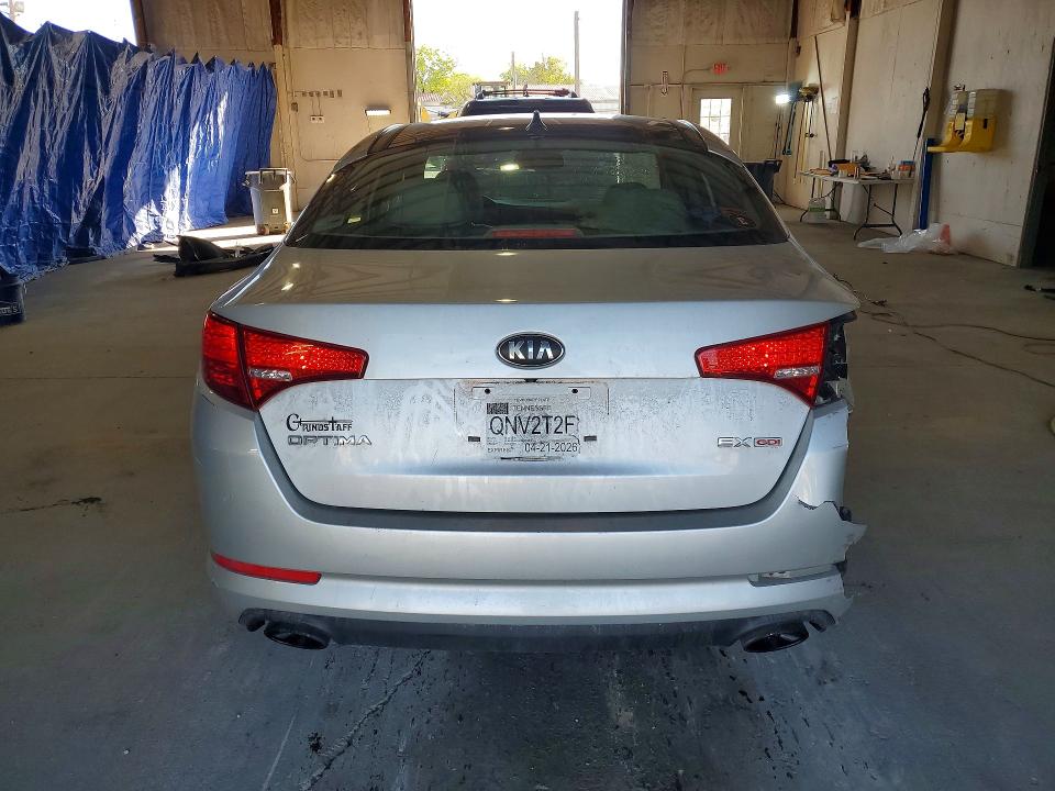 2013 Kia Optima VIN 5XXGN4A73DG127655 COPART salvage auction — REAR END, Salvage Title, sold $300 on 2026-07-13 (photo 6)