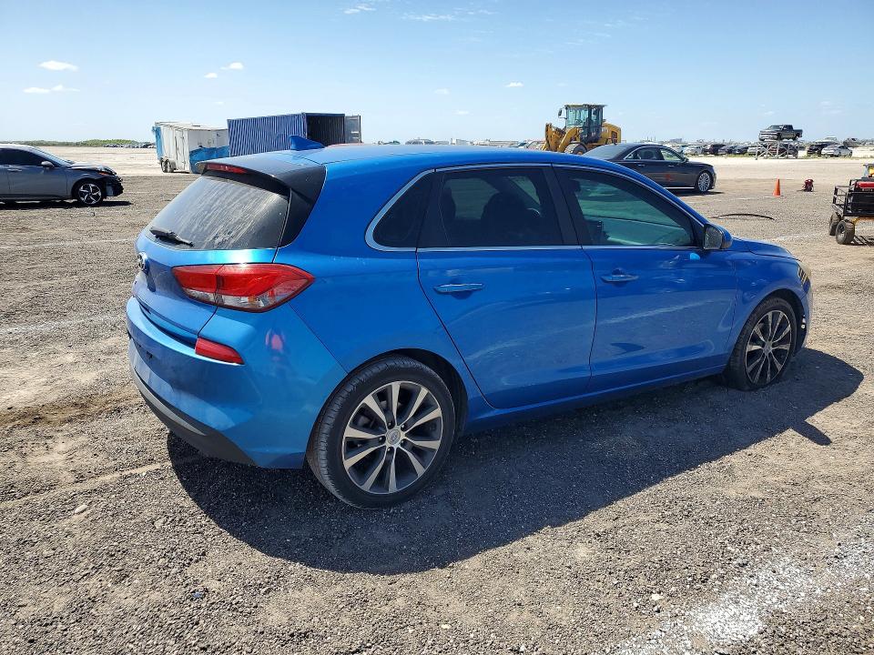 2018 Hyundai Elantra VIN KMHH35LE6JU014053 COPART salvage auction — REAR END, Salvage Title, sold $2,200 on 2026-07-20 (photo 3)