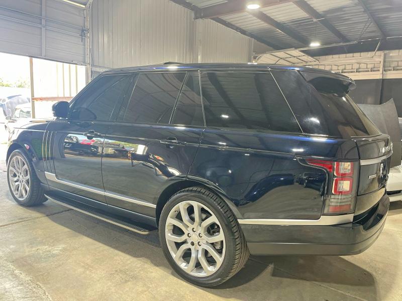 2014 Land rover RANGE ROVER VIN SALGS2TF6EA155229 COPART salvage auction — DAMAGE HISTORY, Tx - Salvage Vehicle Title (P), sold $20,300 on 2026-07-10 (photo 3)