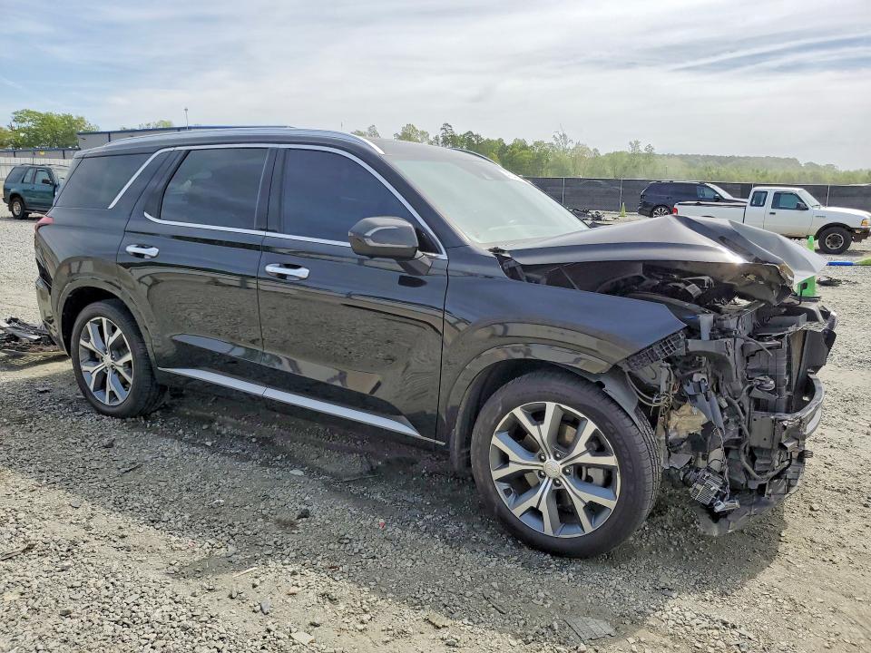 2021 Hyundai VIN KM8R54HE8MU175574 COPART salvage auction — FRONT END, SC - CERT OF TITLE-SALVAGE, sold $2,750 on 2026-07-08 (photo 4)