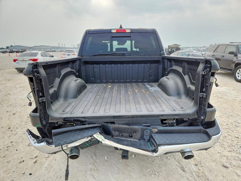 2023 Ram 1500 VIN 1C6SRFHT5PN527410 COPART salvage auction — REAR END, Tx - Salvage Vehicle Title, sold $925 on 2026-07-09 (photo 6)