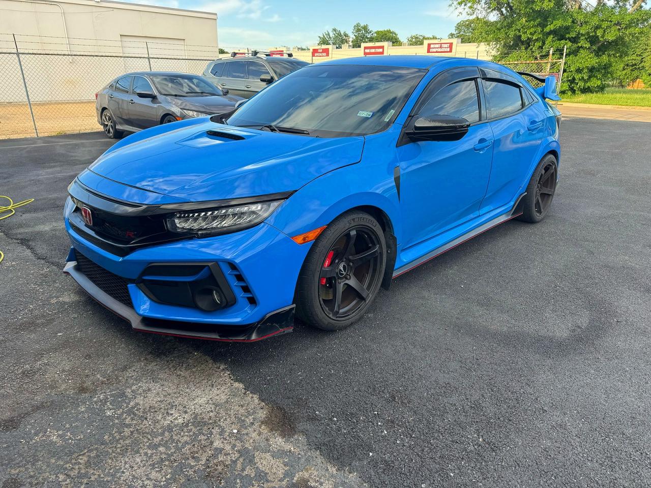 2021 Honda Civic VIN SHHFK8G7XMU202954 COPART salvage auction — Normal Wear, TX - CERT OF TITLE-REBUILT SALVAGE (P), sold $14,700 on 2022-03-08 (photo 2)