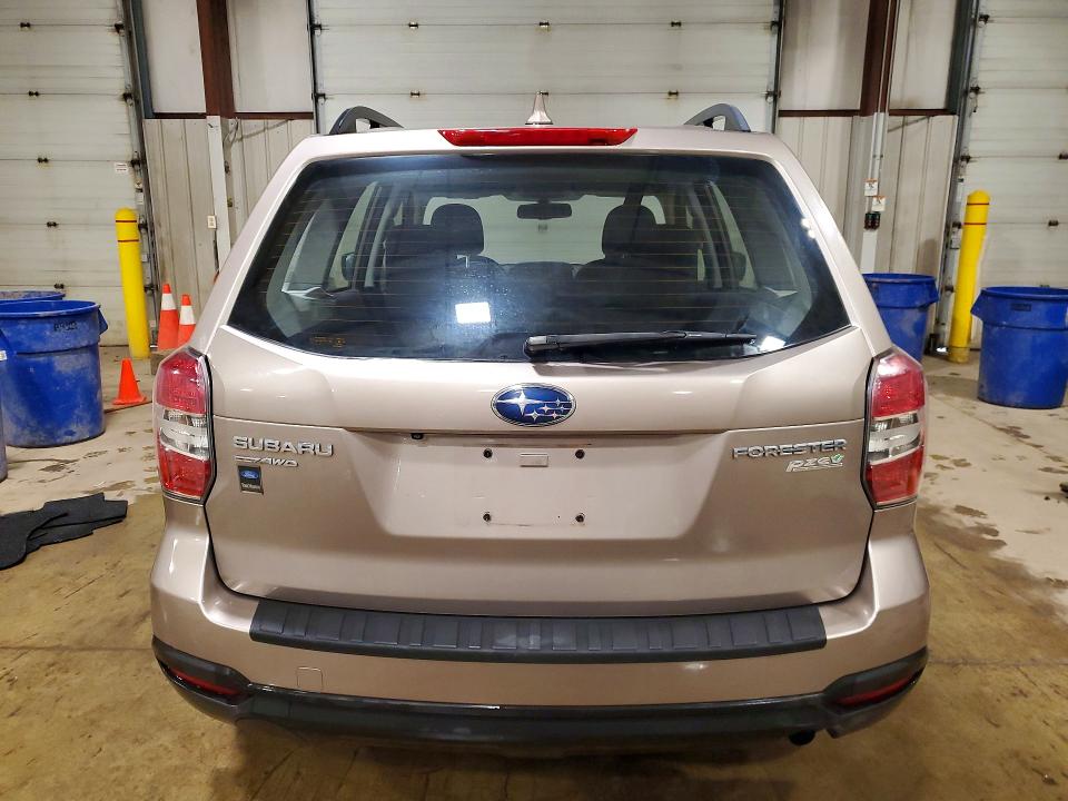 2016 Subaru Forester VIN JF2SJABC4GH410641 COPART salvage auction — FRONT END, Pa - Certificate Of Salvage, sold $200 on 2026-07-21 (photo 6)