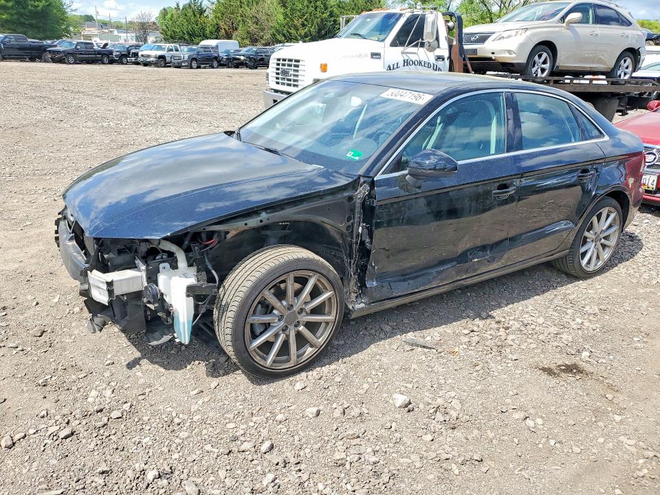 2015 Audi A3 VIN WAUACGFF3F1007654 COPART salvage auction — FRONT END, Md - Cert Of Salvage > 75% Damage, sold $2,050 on 2026-07-27 (photo 1)