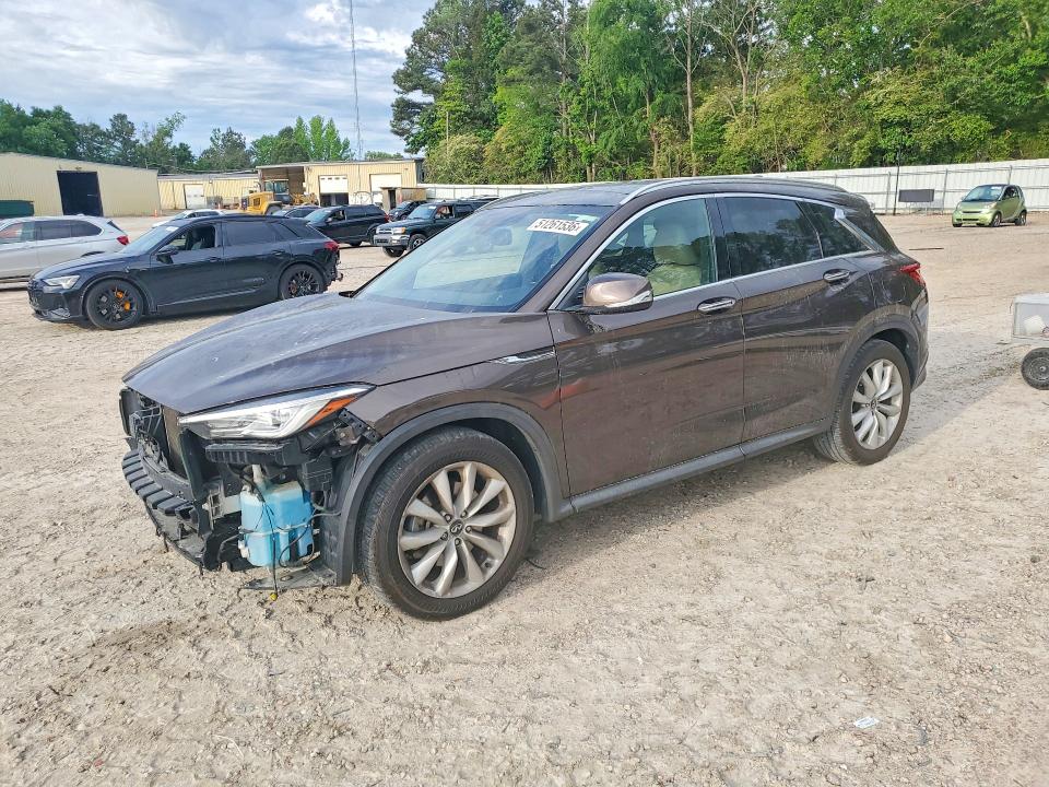 2019 Infiniti Qx50 VIN 3PCAJ5M19KF126069 COPART salvage auction — FRONT END, Nc - Salvage Certificate Of Title, sold $3,500 on 2026-07-10 (photo 1)