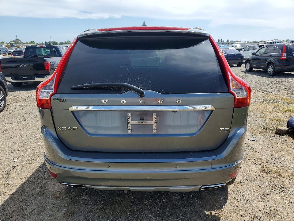 2016 Volvo Xc60 VIN YV440MDM9G2868631 COPART salvage auction — REAR END, Ca - Dis/Dlr/Exp Only Clean Title, sold $2,450 on 2026-07-09 (photo 6)