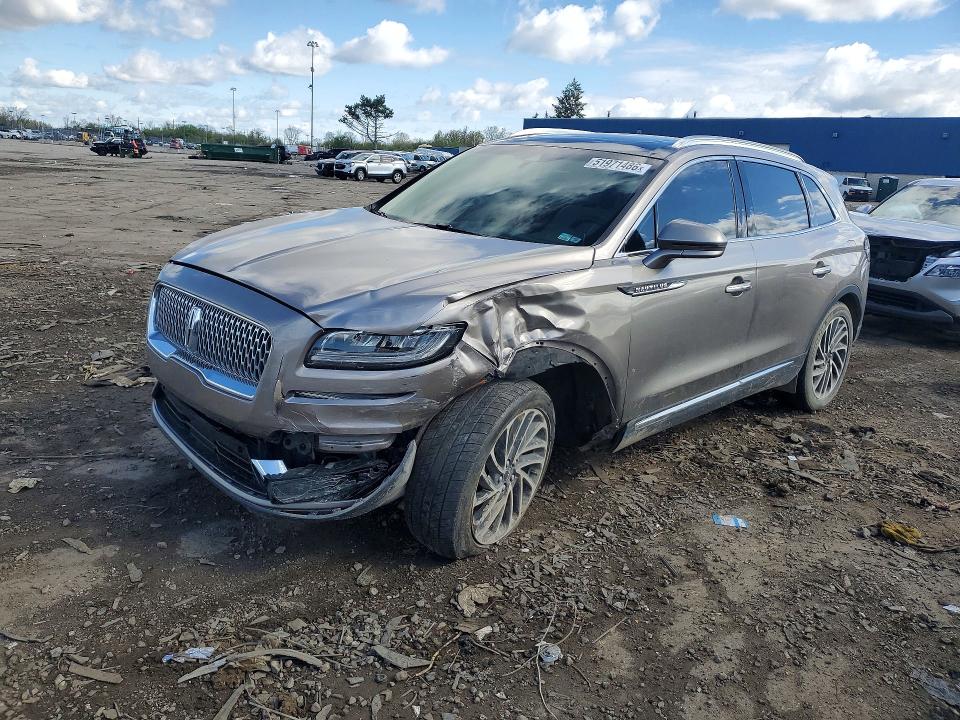 2019 Lincoln VIN 2LMPJ8L99KBL41404 COPART salvage auction — FRONT END, MI - CERTIFICATE OF TITLE, sold $2,650 on 2026-07-02 (photo 1)