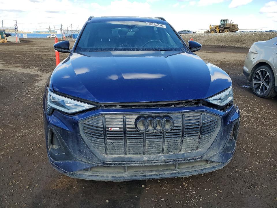 2022 Audi E-tron VIN WA13AAGE8NB034999 COPART salvage auction — FRONT END, Salvage Title, sold $15,450 on 2026-09-08 (photo 5)