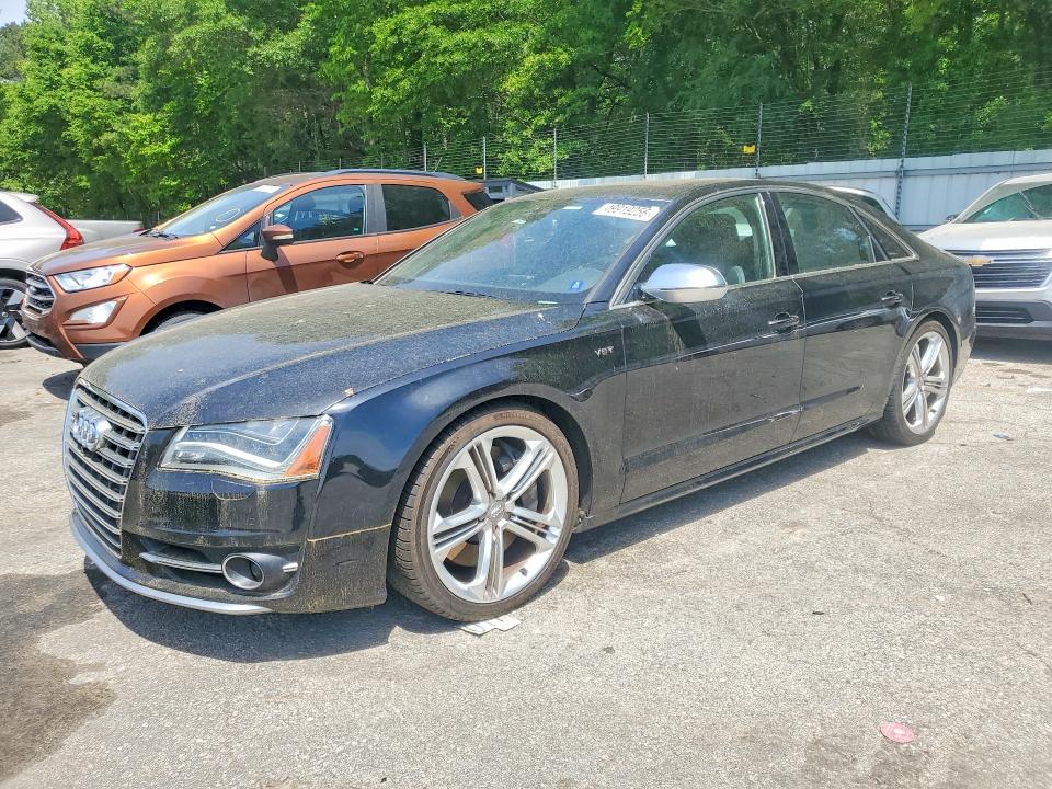2020 Audi S8 VIN WAUD2AFD2DN020235 COPART salvage auction — FRONT END, GA - CERT OF TITLE-SALVAGE, sold $9,000 on 2026-07-21 (photo 1)